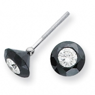 Picture of 1.50ct. White Night Diamond Stud Earrings AA Quality