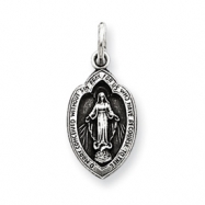 Picture of Sterling Silver Antiqued Miraculous Medal