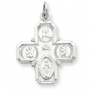 Picture of Sterling Silver 4-way Medal