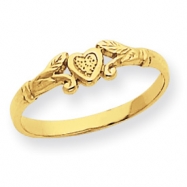 Picture of 14k Heart Baby Ring