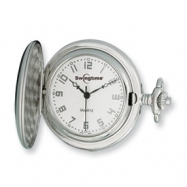 Picture of Swingtime Chrome-plated Brass Quartz Pocket Watch