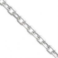 Picture of Sterling Silver 18inch Solid Polished Fancy Link Necklace chain