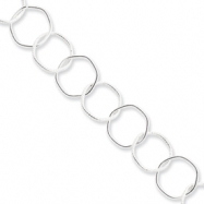 Picture of Sterling Silver Fancy Link Necklace chain