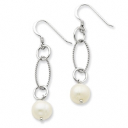 Picture of Sterling Silver Freshwater Cultured Pearl Earrings