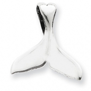 Picture of Sterling Silver Small Whale Tail Pendant