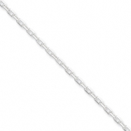 Picture of Sterling Silver Diamond-cut  Open Link Cable Chain