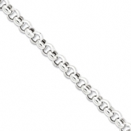 Picture of Sterling Silver 9.5mm Rolo Chain