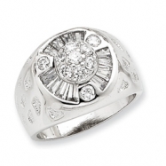 Picture of Sterling Silver Men's CZ Ring