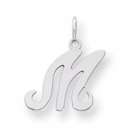 Picture of Sterling Silver Stamped Initial M