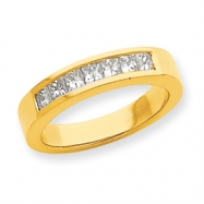 Picture of 14k 1/2 ct. Completed Princess Band ring