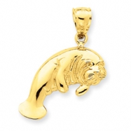 Picture of 14k Manatee Pendant
