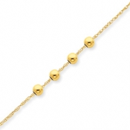Picture of 14k w/ 4, 4mm Bead Necklace chain