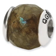 Picture of Sterling Silver Reflections Labradorite Stone Bead