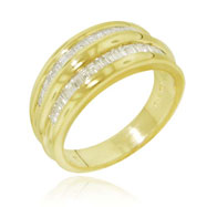 Picture of 14K Yellow Gold Diamond Ring