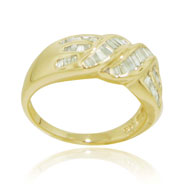 Picture of 14K Yellow Gold Diamond Ring