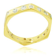 Picture of 14K Yellow Gold Diamond Fancy Designer Ring