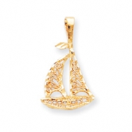 Picture of 10k SAILBOAT CHARM