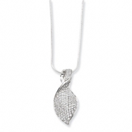 Picture of Sterling Silver & CZ Polished Fancy Necklace chain