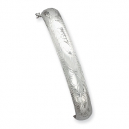 Picture of Sterling Silver 10.25mm Bangle Bracelet