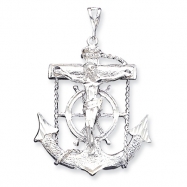 Picture of Sterling Silver Mariner Cross Pendant