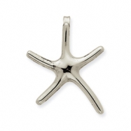 Picture of 14K White Gold Large Dancing Starfish Pendant