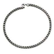 Picture of Stainless Steel Circlualr Links Necklace chain