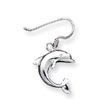 Sterling Silver Dolphin Earrings