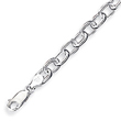 Sterling Silver Fancy Open Link Bracelet