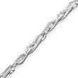 Sterling Silver Fancy Braided Bracelet