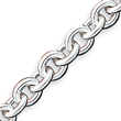 Sterling Silver Fancy Link Bracelet