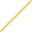 14K Gold 5.85mm Semi-Solid Anchor Chain