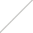 14K White Gold 2.4mm Cable Chain