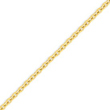14K Gold 3.2mm Cable Chain