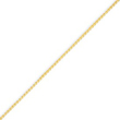 14K Gold 1.1mm Solid Polished Spiga Bracelet