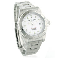 Picture of Men's Charles Hubert Stainless Steel Off-White Dial Watch