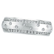 Picture of 14K White Gold Diamond Eternity Band