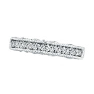 Picture of 14K White Gold Diamond Stackable Ring
