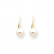 14k 6mm Pearl Leverback Earrings