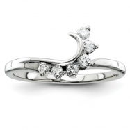 Picture of 14k White Gold A Diamond wrap