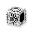Sterling Silver Reflections CZ Bead