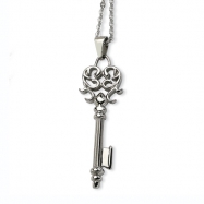 Picture of Stainless Steel Key Pendant 22in Necklace chain