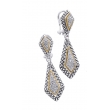 Alesandro Menegati 18K Accented Sterling Silver Earrings with Diamonds