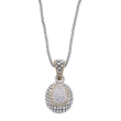 Alesandro Menegati 18K Accented Sterling Silver Necklace with Diamonds