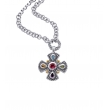 Alesandro Menegati 18K Accented Sterling Silver Multi Gemstones Necklace
