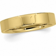 Picture of 14K Yellow Gold Flat Comfort Fit Band