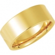 14K Yellow Gold Flat Comfort Fit Band