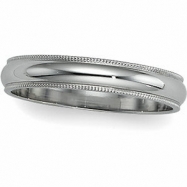 Picture of 10K White Gold Milgrain Band