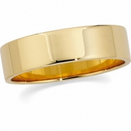 Picture of 14K White 06.00 MM Flat Band