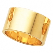 Picture of 14K Yellow Gold Flat Band