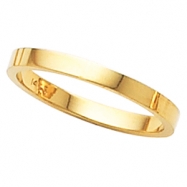 Picture of 14K White Gold Flat Band